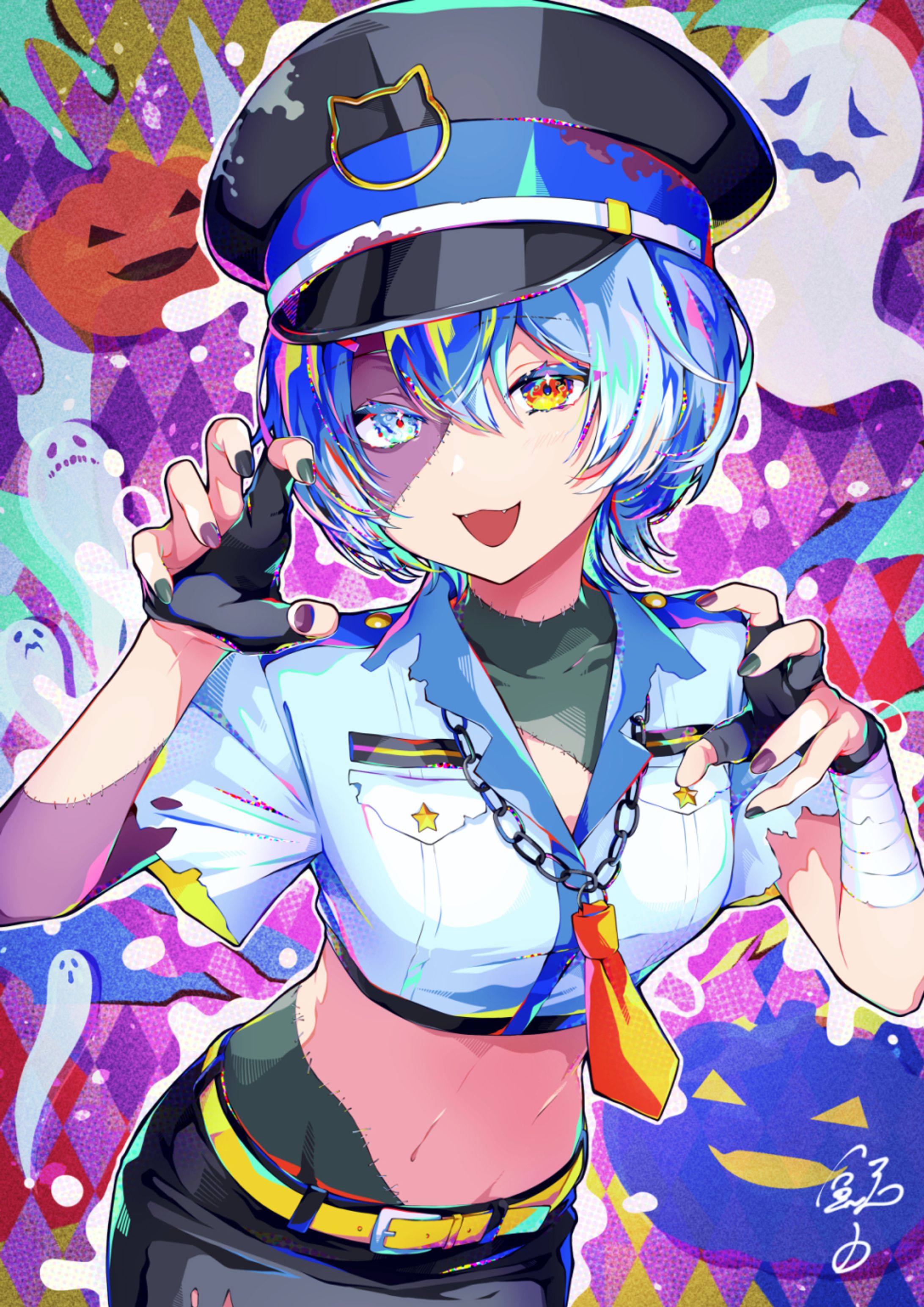 ぱじまる様 ハロウィンイラスト-1