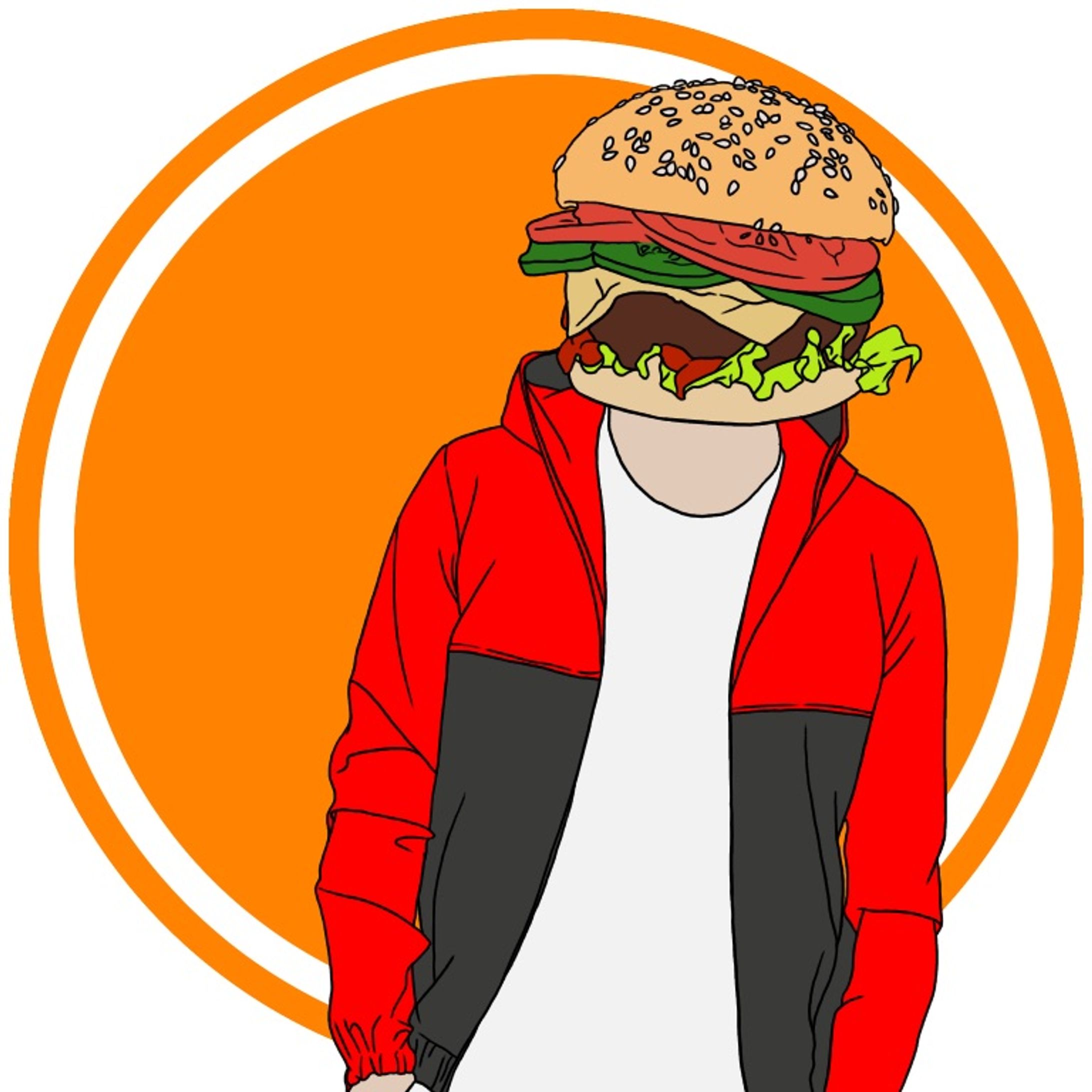 burger man＆fish君-1