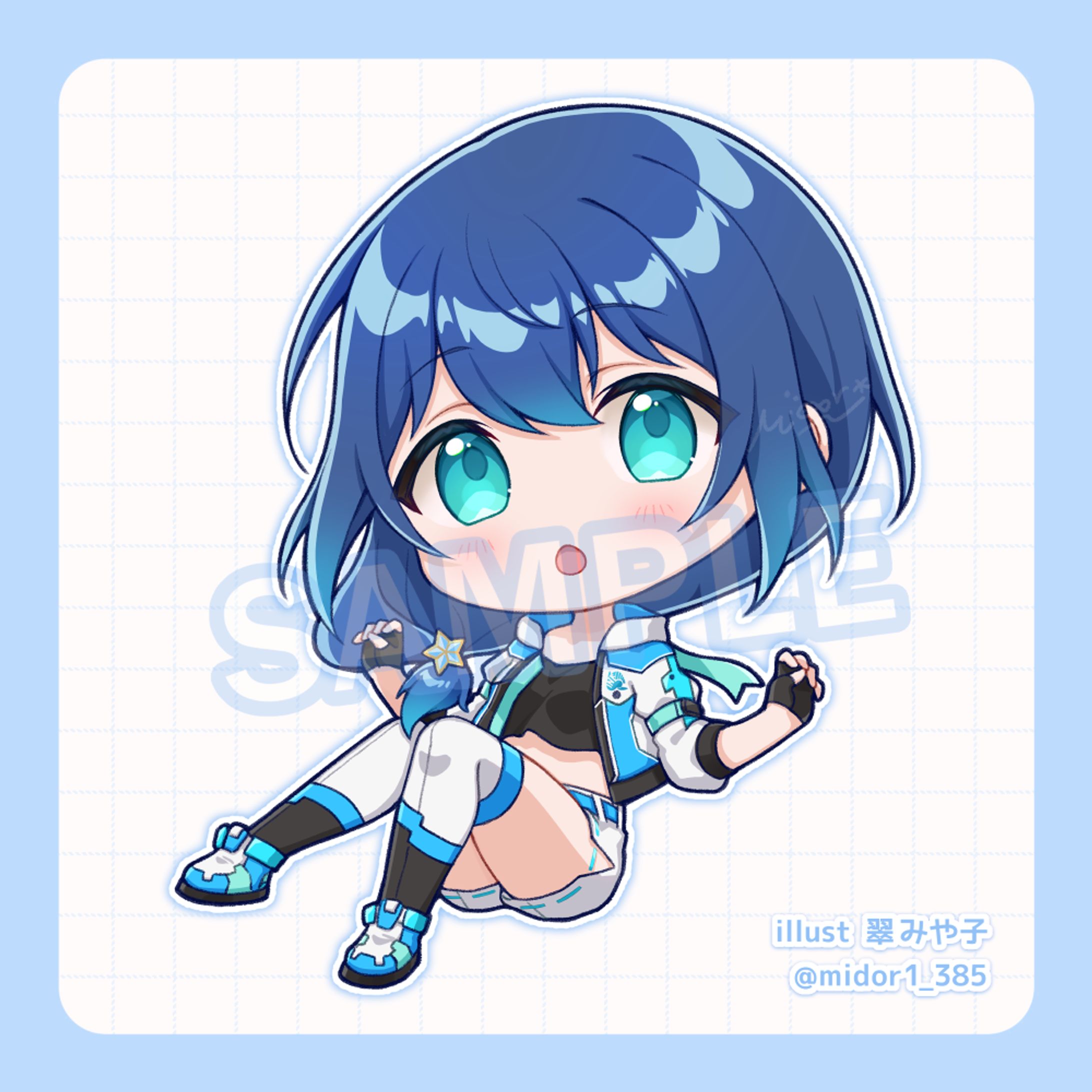 せんのいのり様 新3DモデルCF用返礼品グッズSDイラスト-1