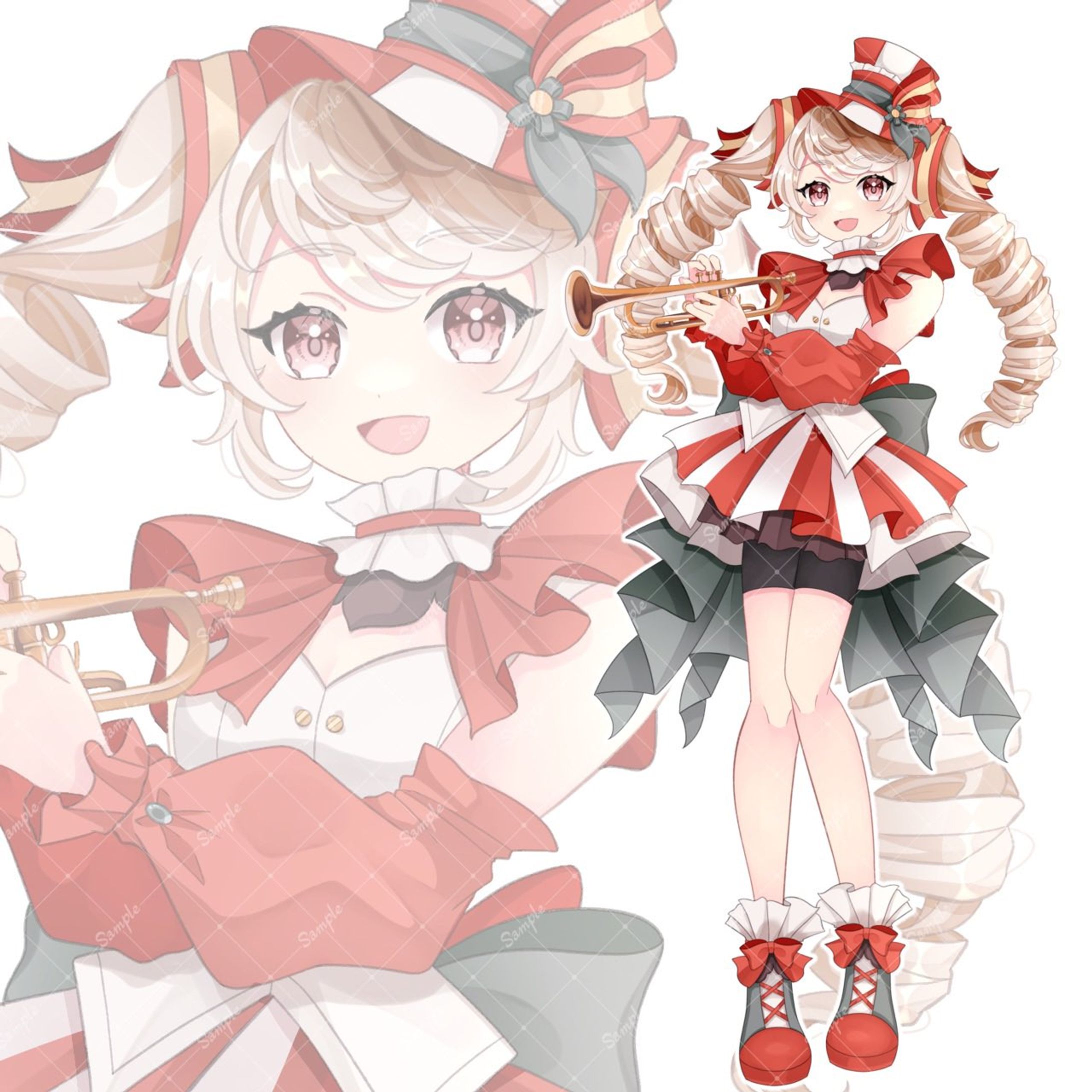 Qooo!!所属 祈ソラ様 立ち絵-1