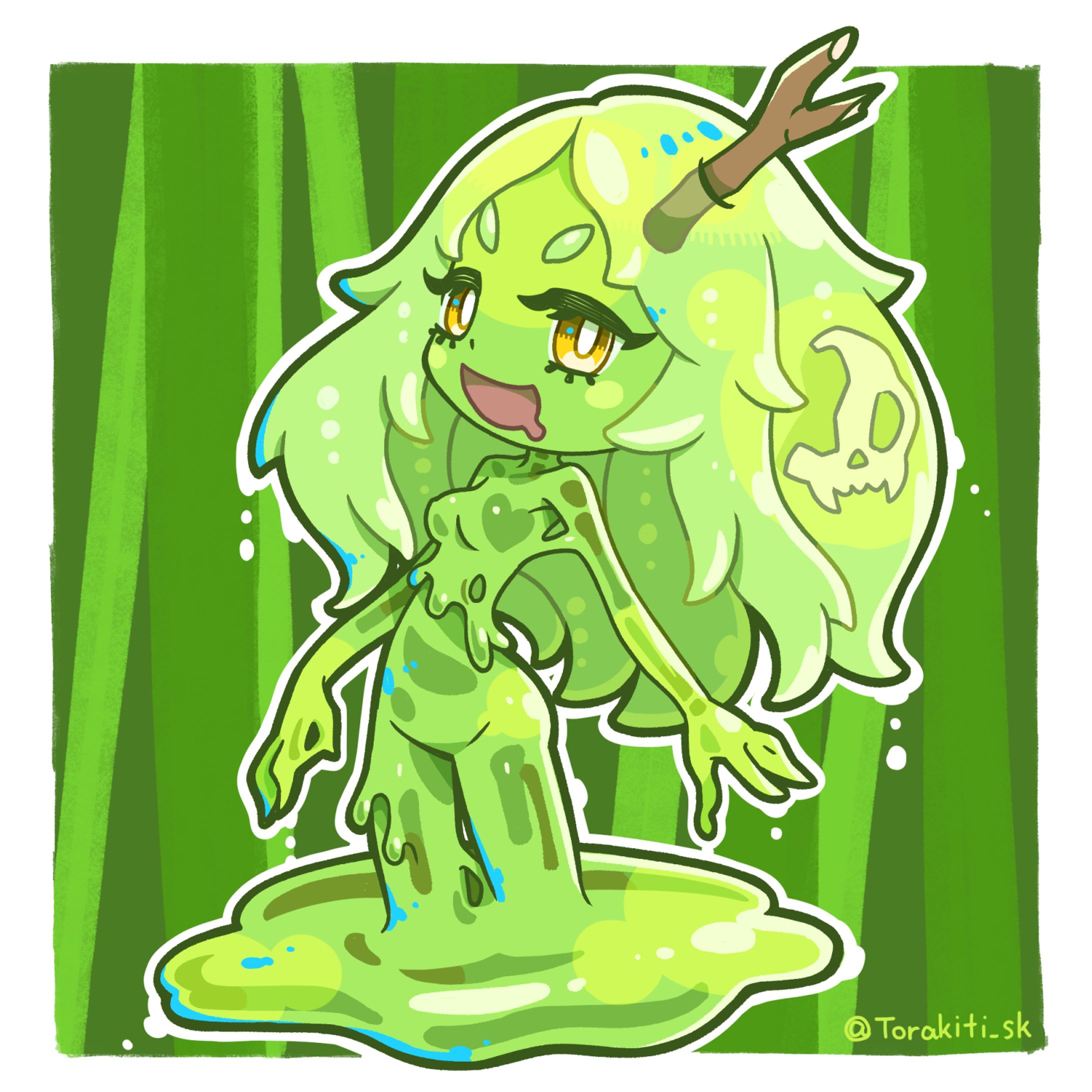 グリーンスライム-1