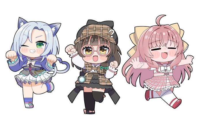 my dear. production所属タレント様　SDイラスト