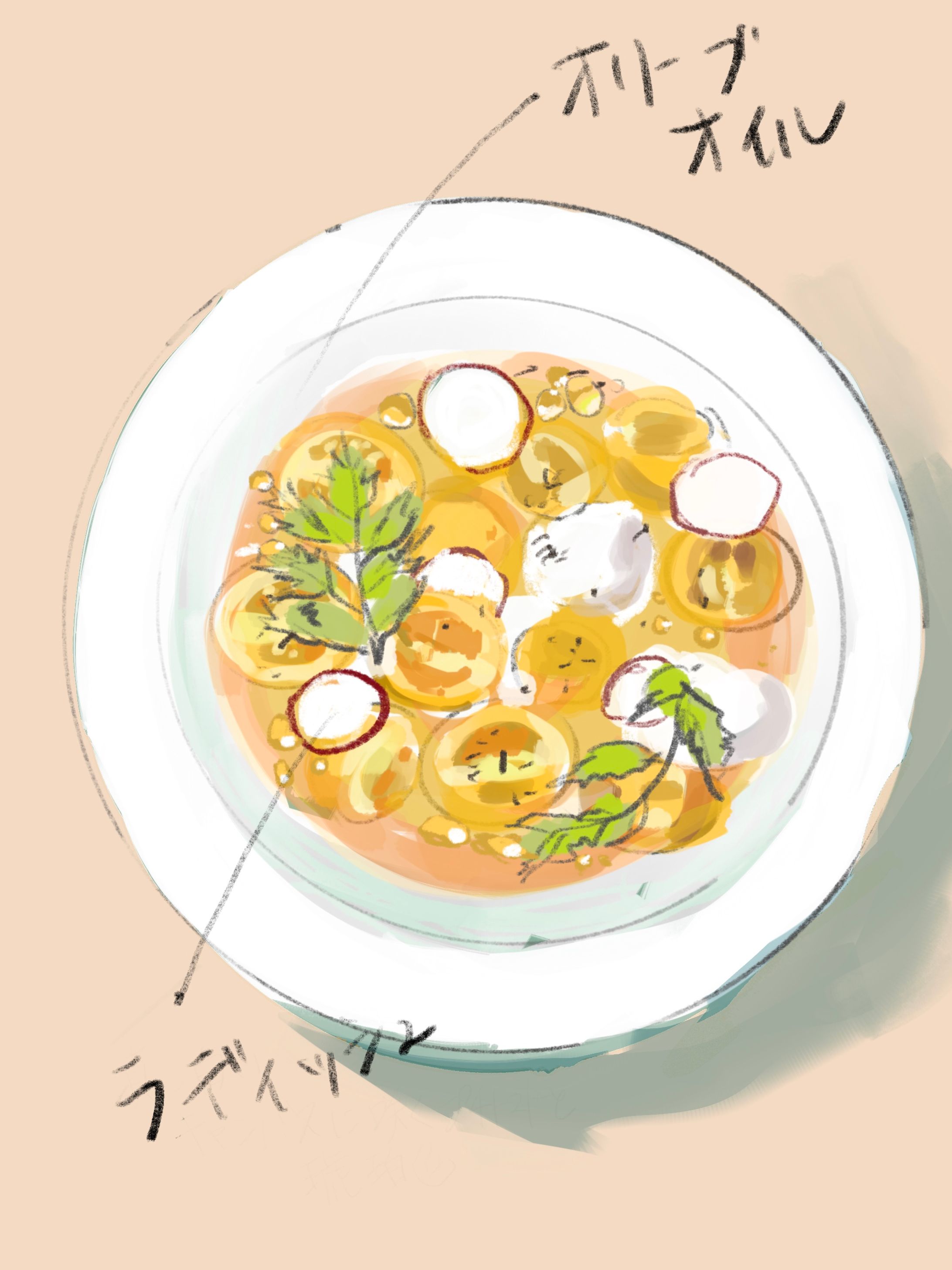 お料理(線画あり)-1