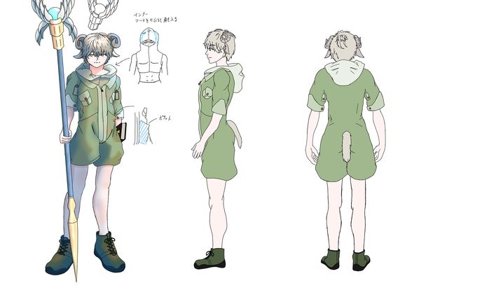 キャラクターデザイン、ストグラ