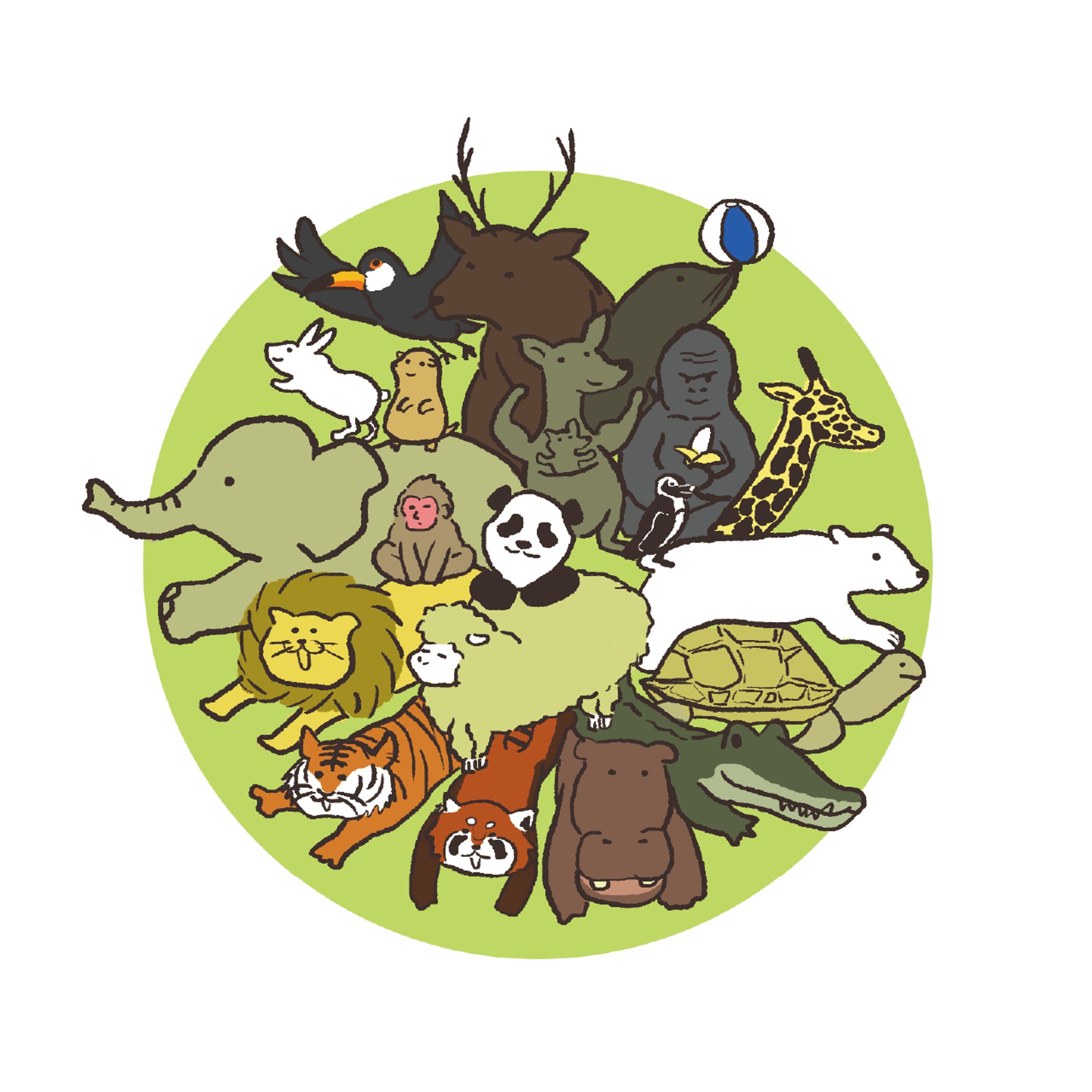 どうぶつイラスト-1