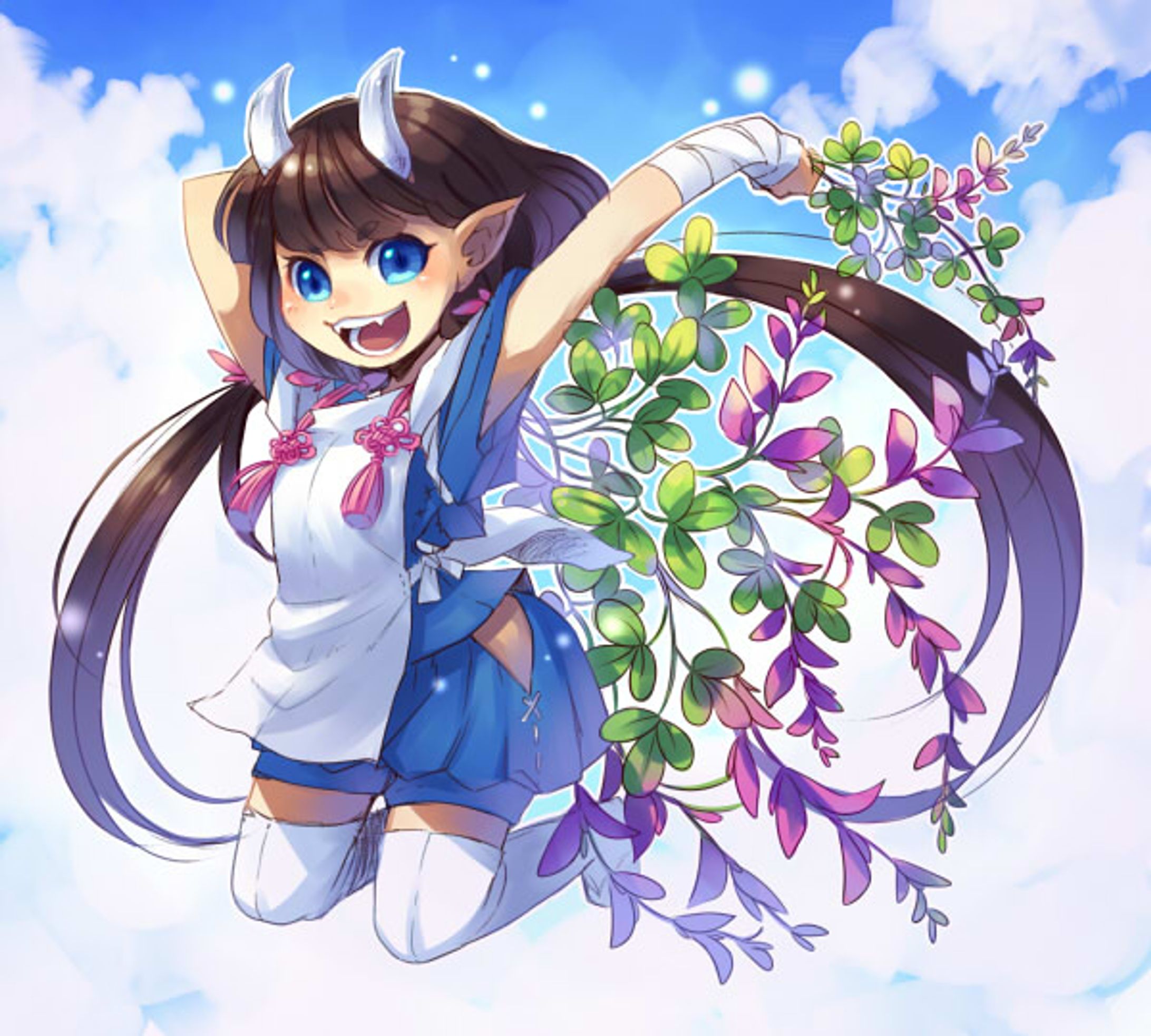 文月擬人化（角っ子）-1