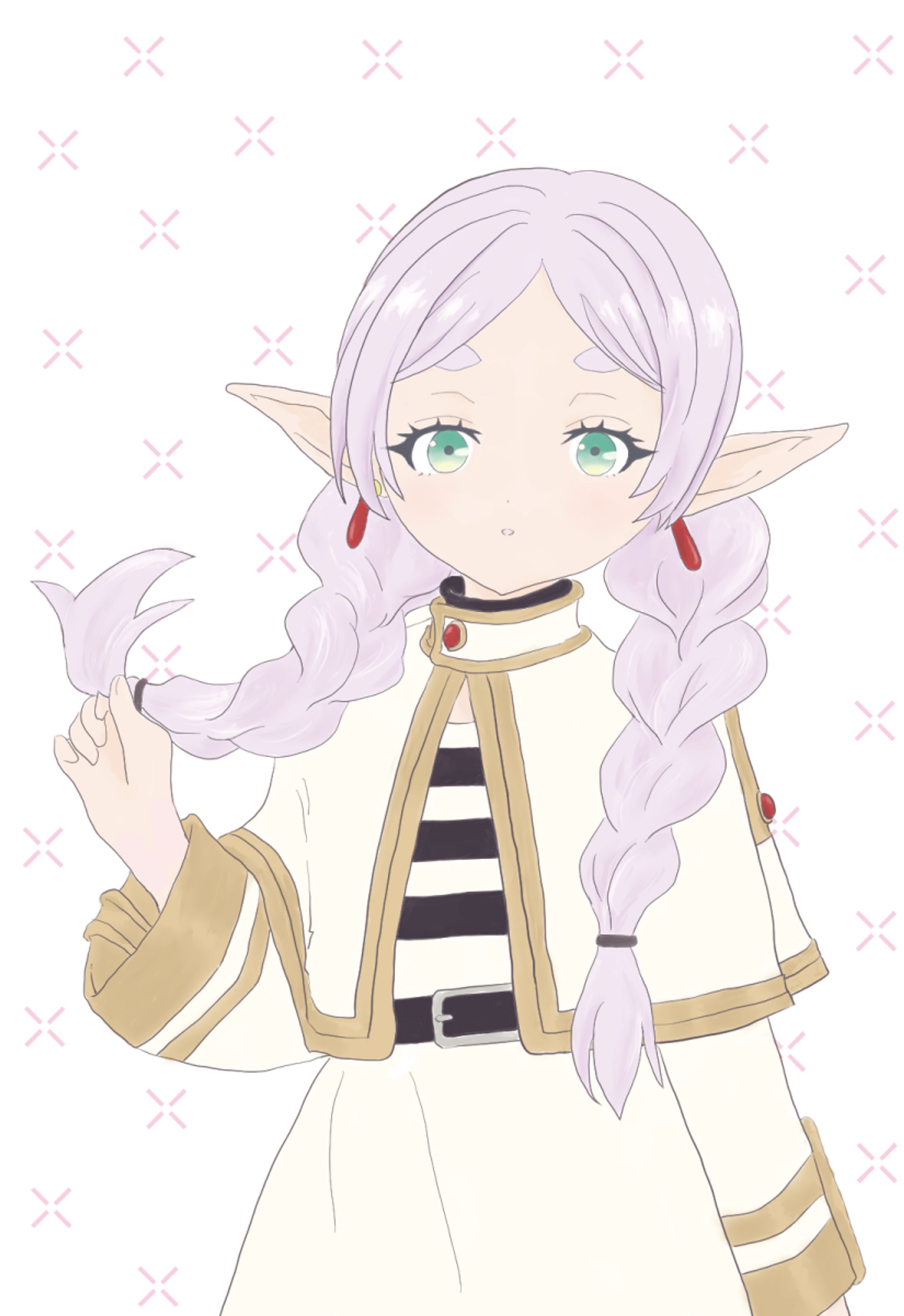 三つ編みフリーレン-1