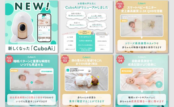 【商品ページ】楽天ベビーモニター