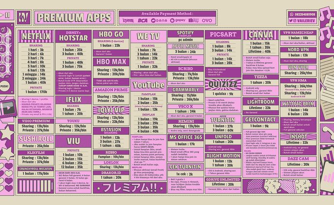 PRICELIST - VAILERIEV