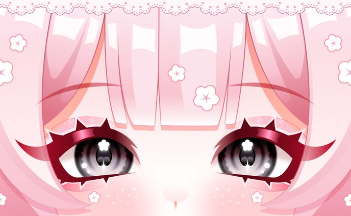 VTuber Eye Banner 
