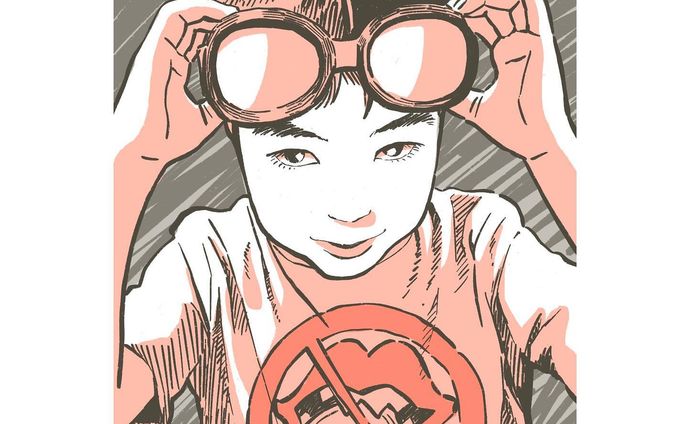 NO BITING
#うちの息子のポートレイト
#illustration #portrait #boy