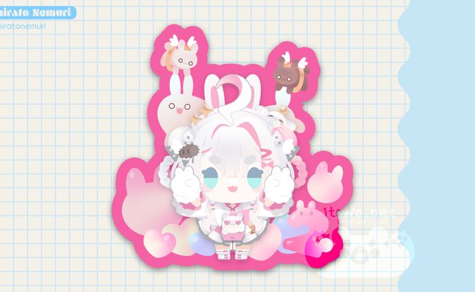 周年グッズ企画用イラスト