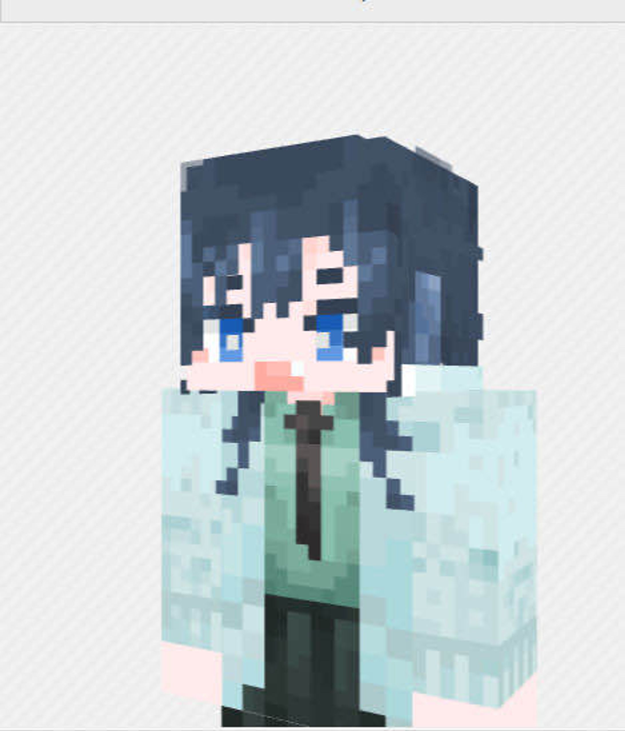 [二次創作]尾守つみき Minecraft用スキン-1