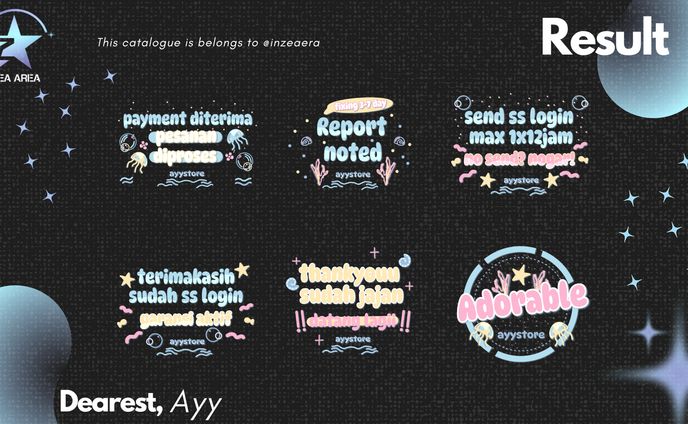 Stiker WA BISNIS (BA)