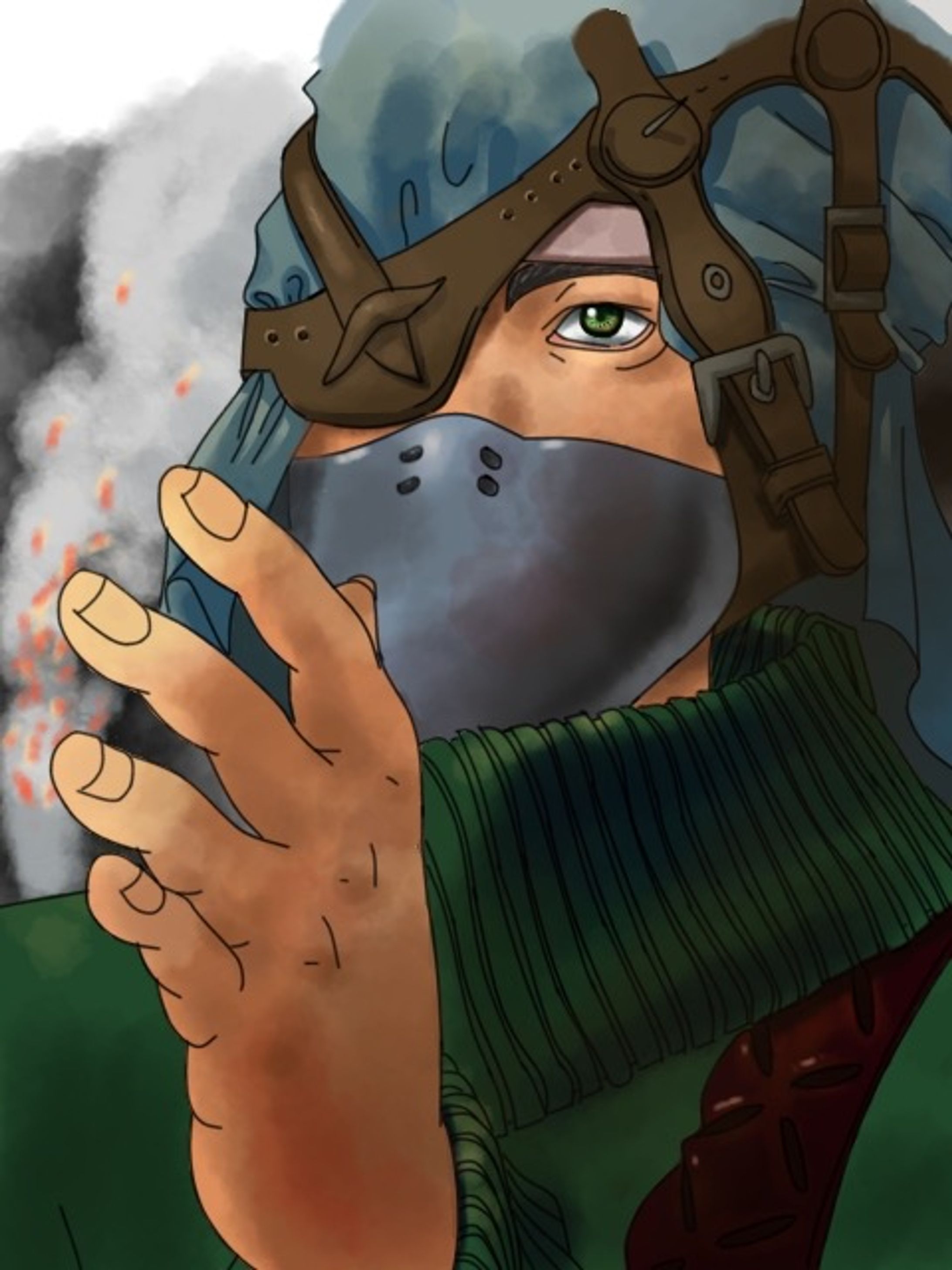 漫画タッチのイラスト-1