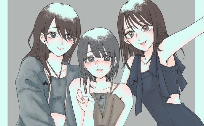 女の子のイラスト2
