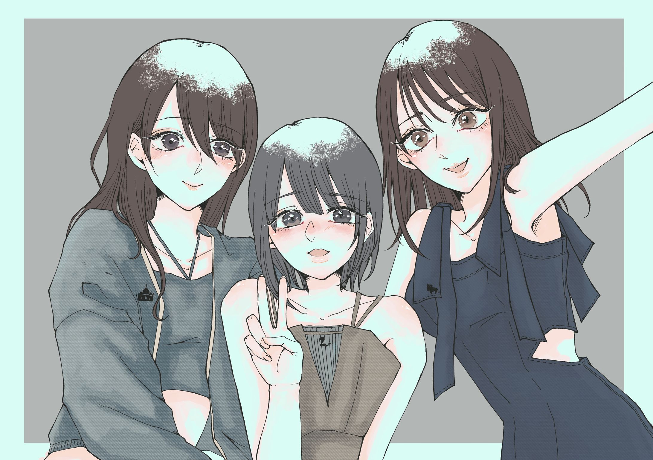 女の子のイラスト2-1