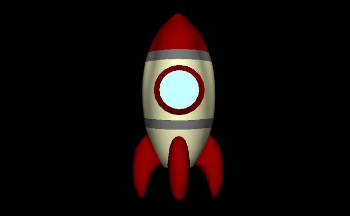 パステルカラー、ロケット