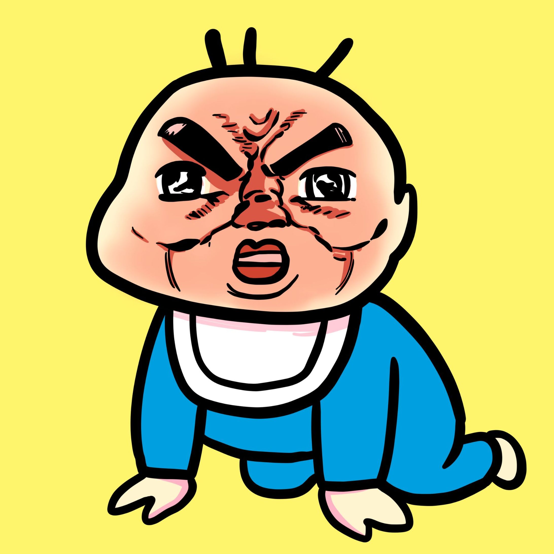 【キャラ】赤ちゃん【自主制作】-1