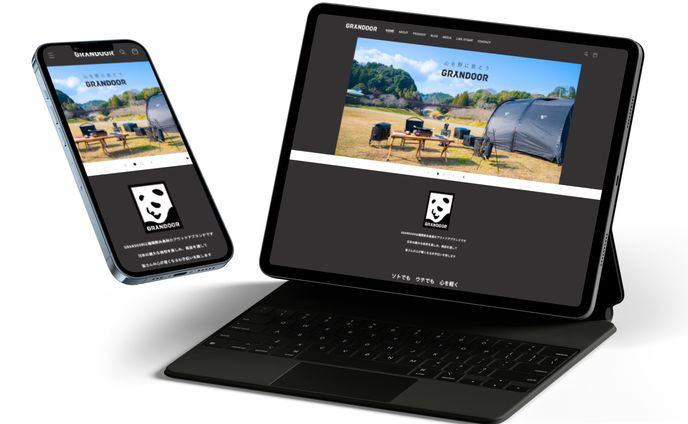 GRANDOOR_HP兼ECサイトのリニューアル