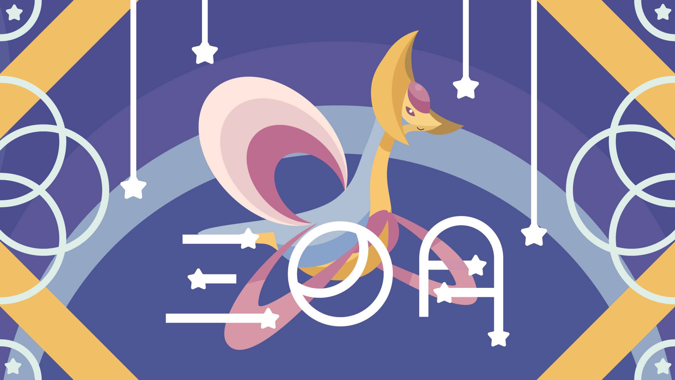 ポケモン作字_クレセリア_三日月-1