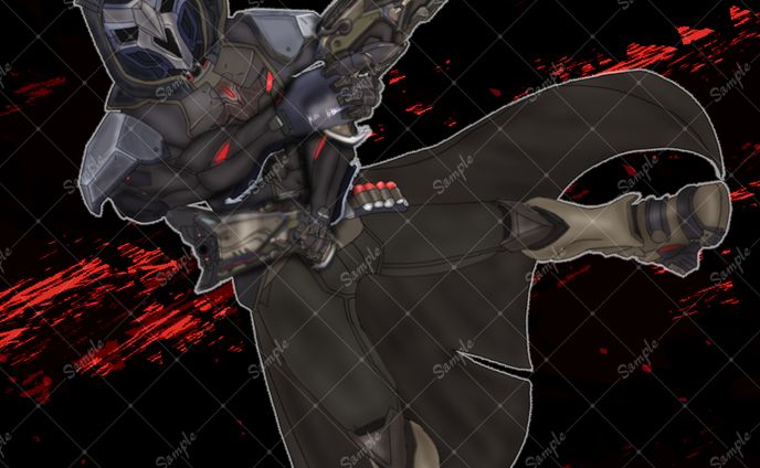 OW7周年記念合作企画、提出絵