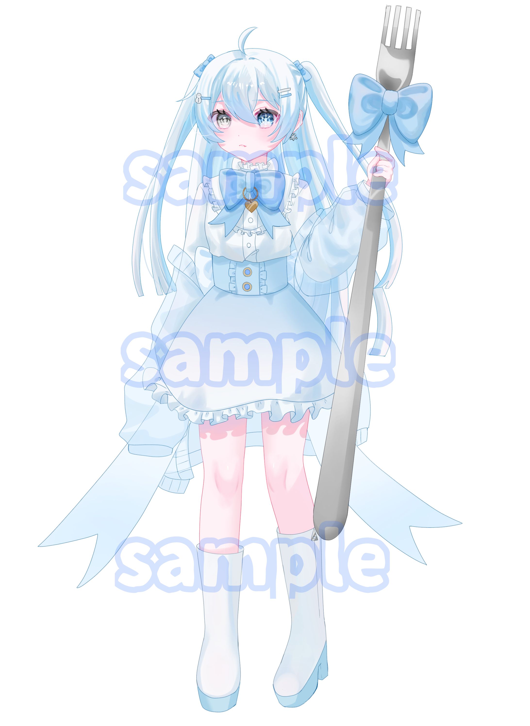 【ご依頼】キャラデザ、全身イラスト-1