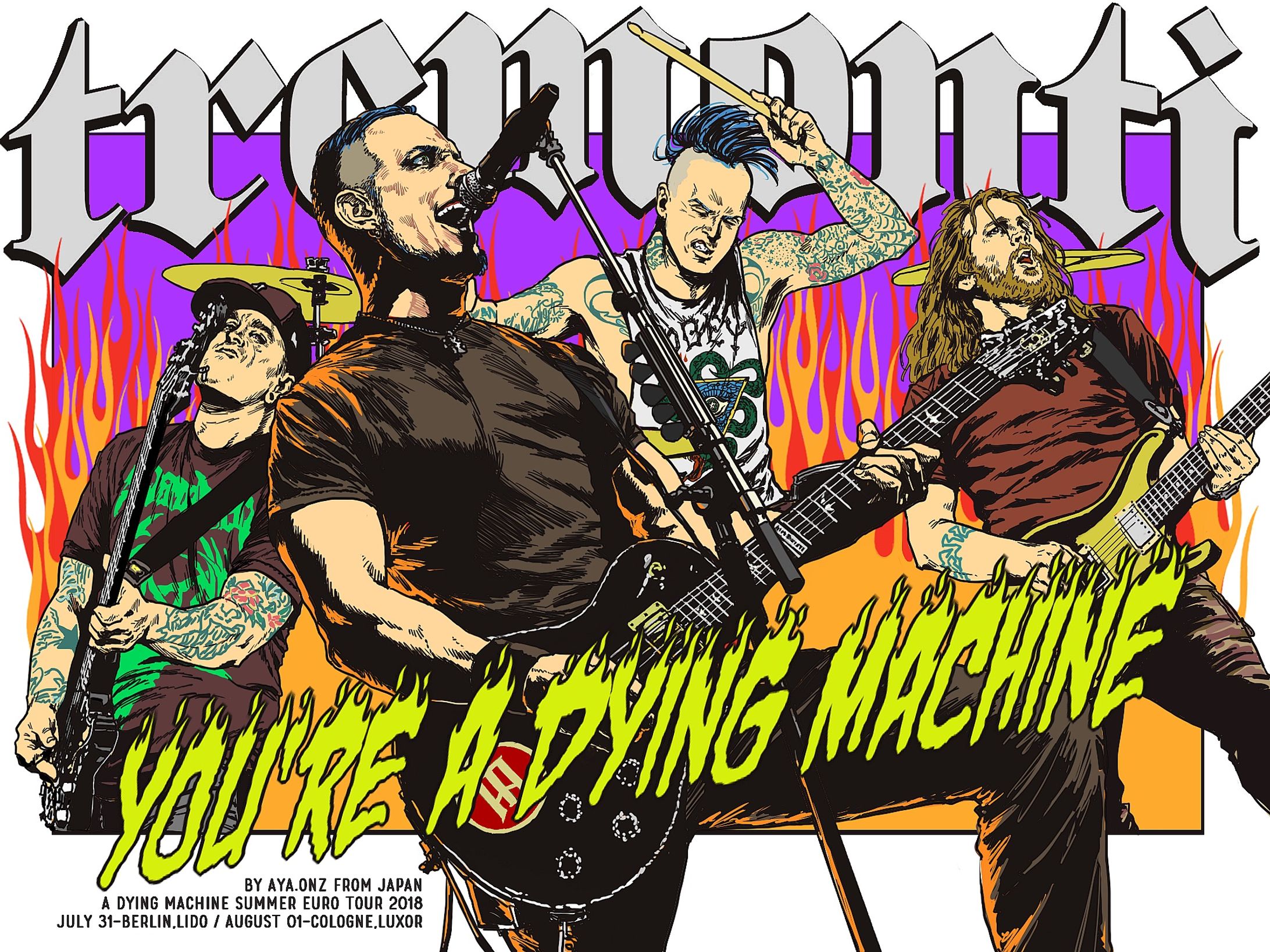 TREMONTI - “YOU’RE A DYING MACHINE”-1