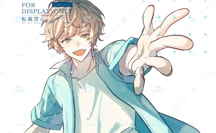 まるぐり様/オリジナル曲『届』MVイラスト 