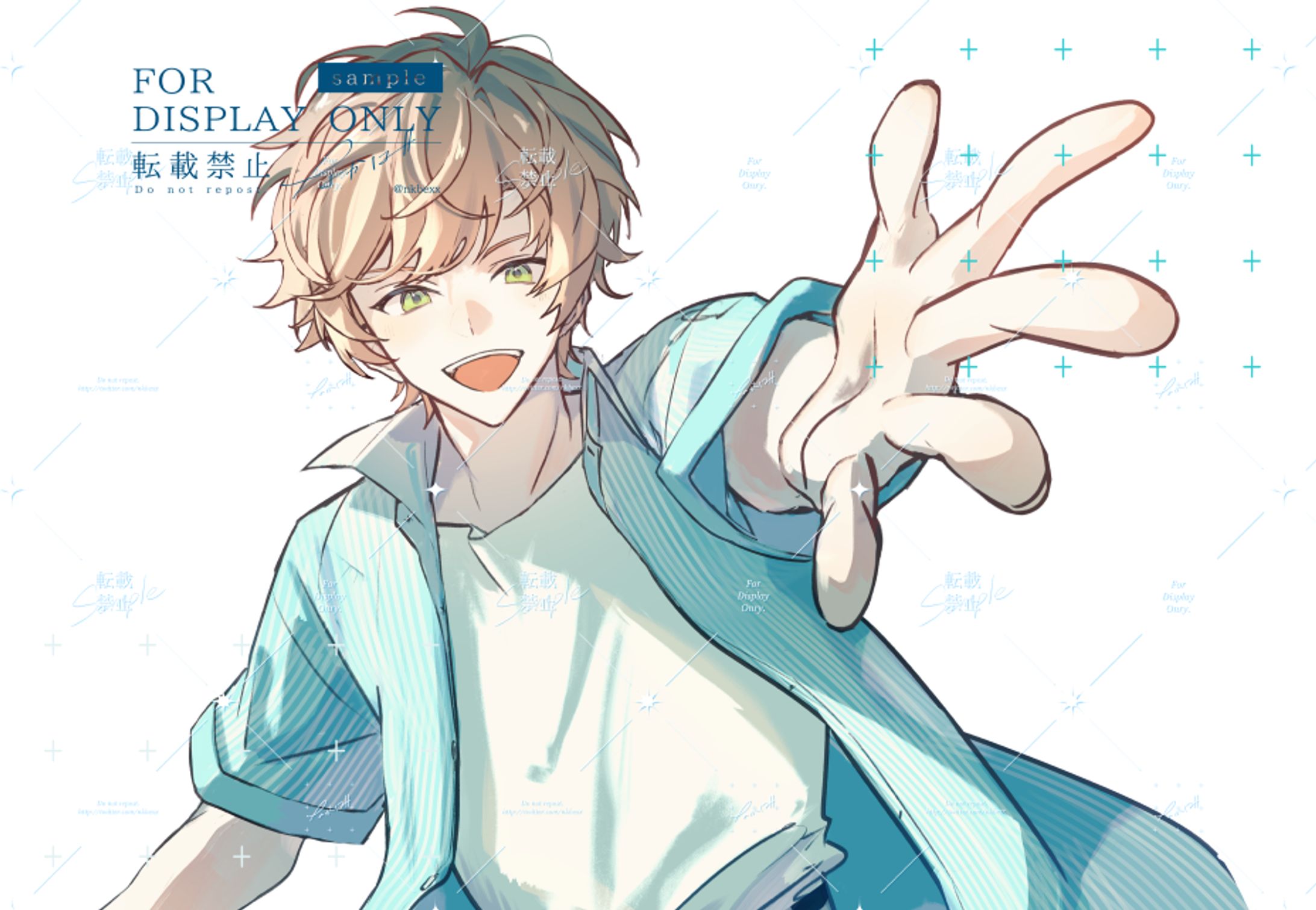 まるぐり様/オリジナル曲『届』MVイラスト -1