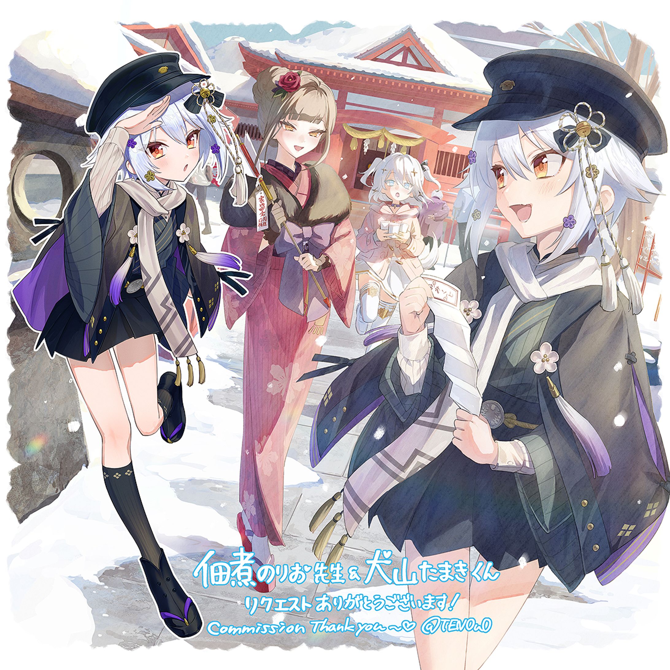 【Commisson】佃煮のりお/犬山たまき様-1