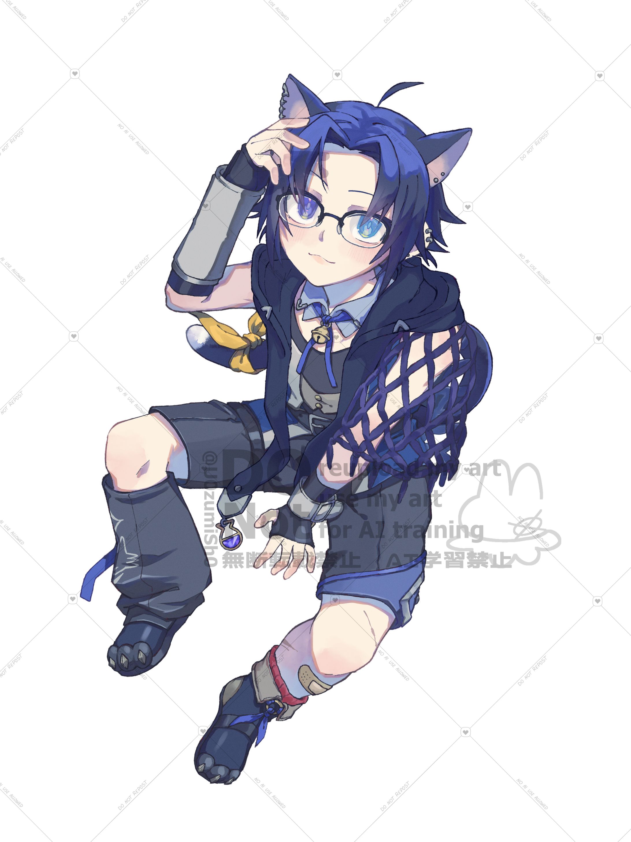 織猫様　イラスト制作-1