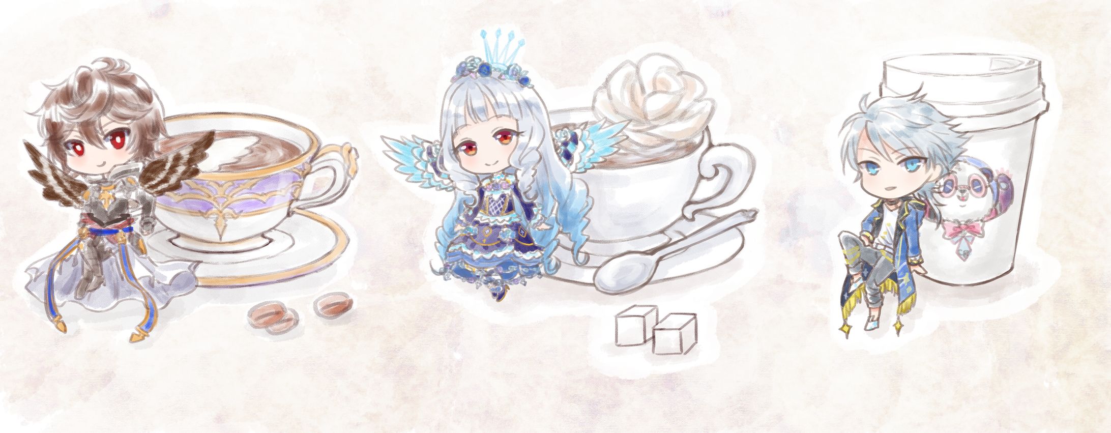 SDキャライラスト(ファンアート-1