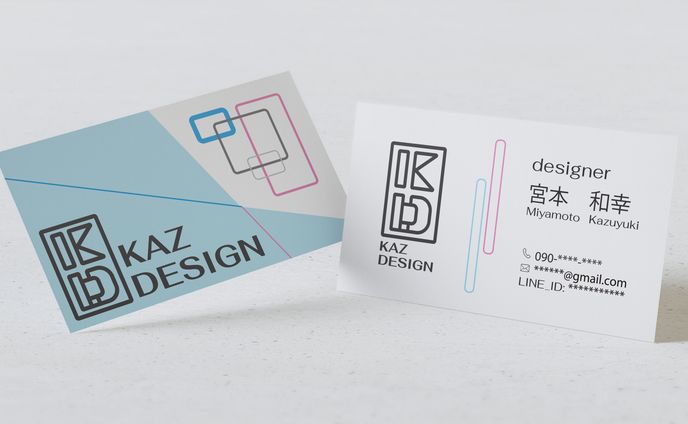 Kaz Design 名刺