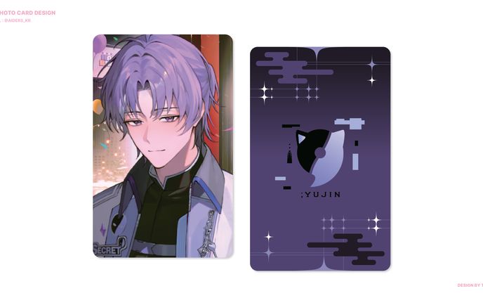 AIDERS - Baek Yujin Birthday Photocard