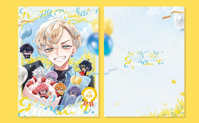 ｻﾕﾘ様 同人誌カバー/ロゴデザイン