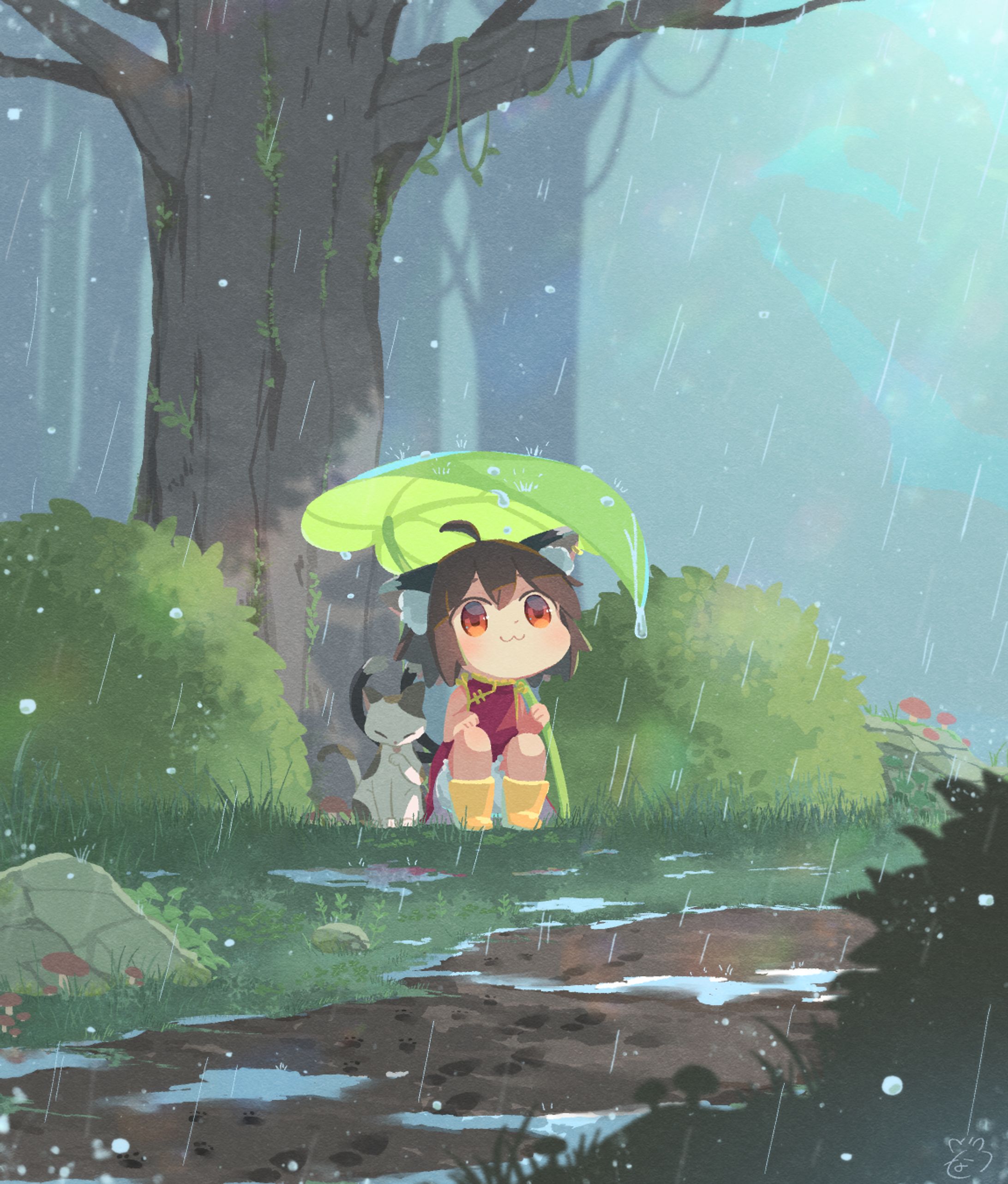 【二次創作】橙と過ごす日-1