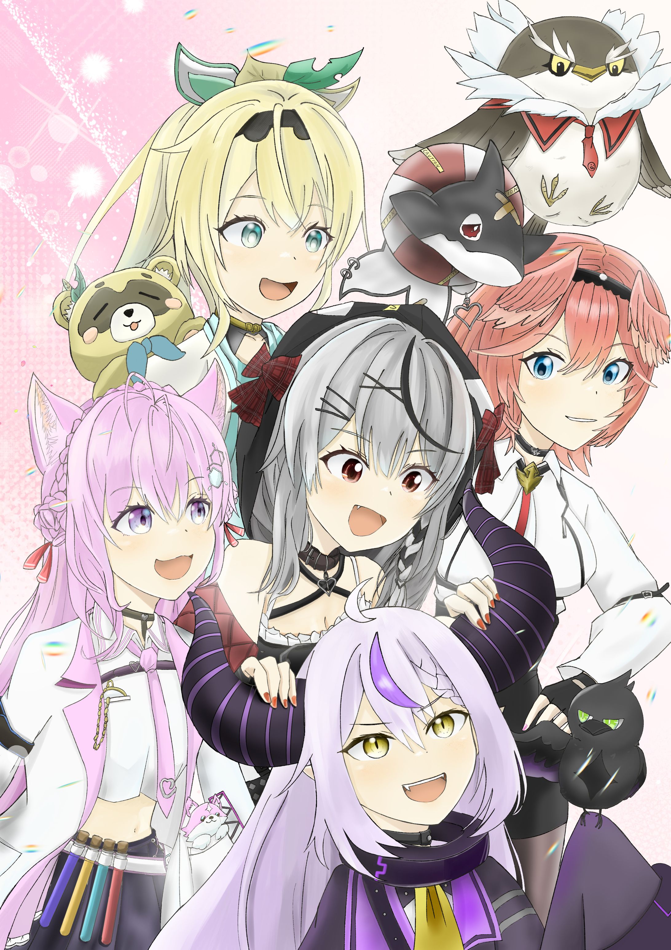 イラスト32(ホロライブファンアート)-1