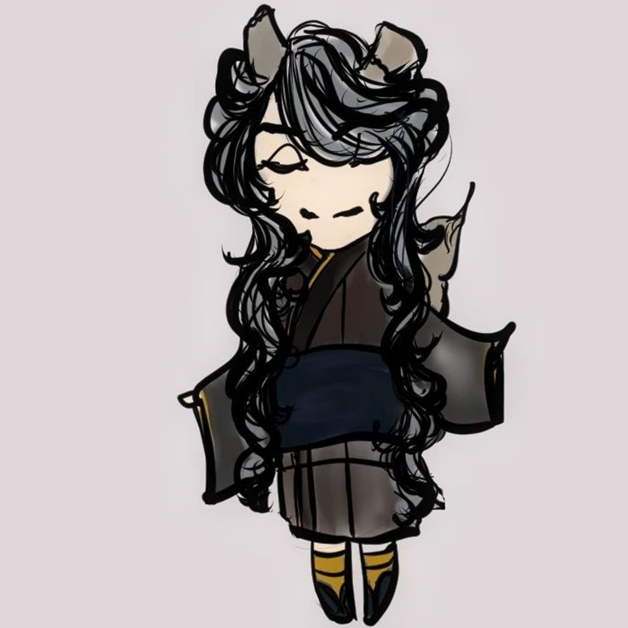 20220215.
#バースセイバー　711号室のラン。手癖らくがき。#ごりごりごりっと芯減らし訓練 #originalcharacter　#ARTISULd16pro #clipstudiopaintpro #一次創作 
#amateurillustration #digitalillustration-1