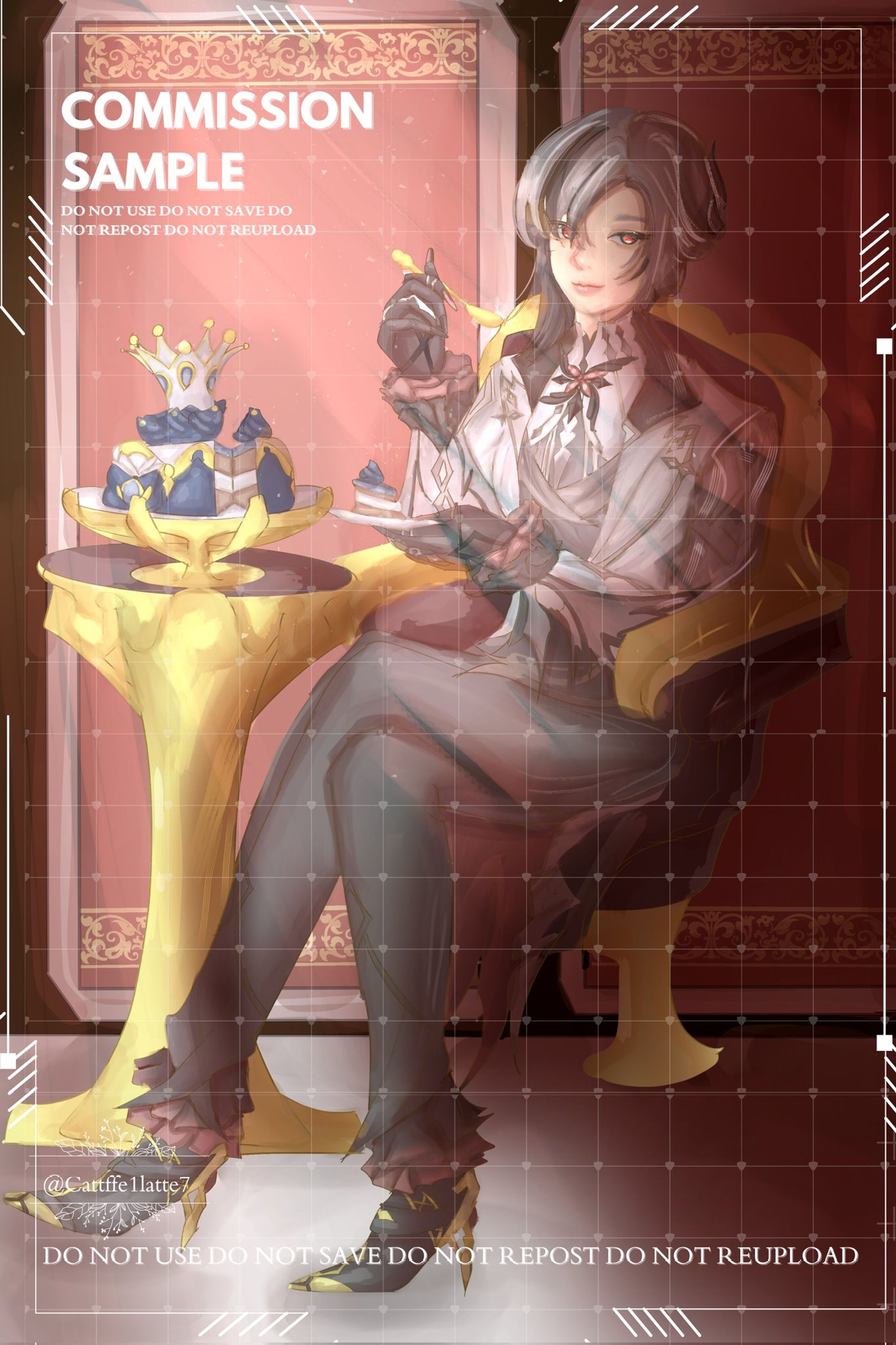 Commission Sample Semi Realism-1