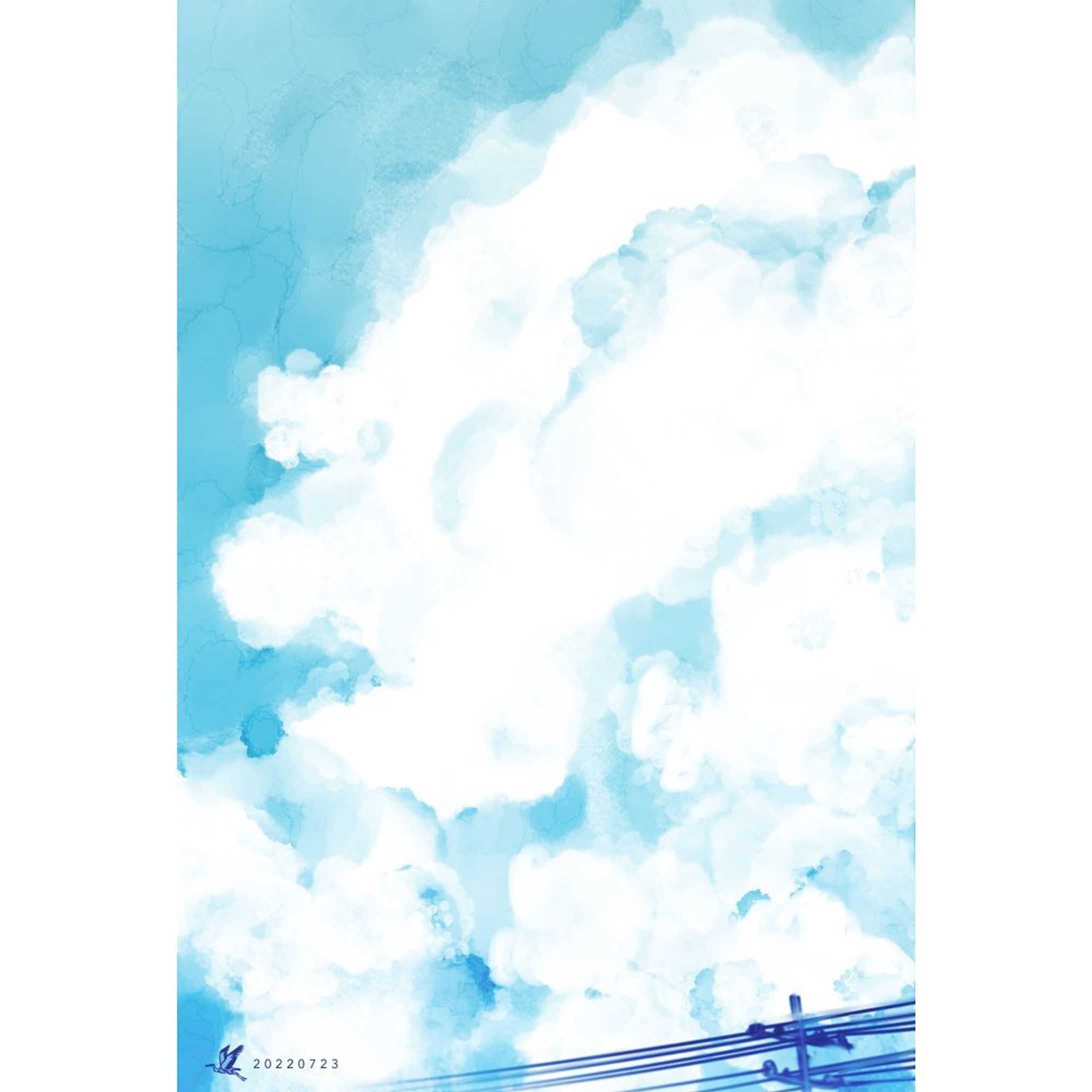 夏の雲。

#絵 #イラスト #創作イラスト #漫画絵 #オリジナルイラスト #夏 #雲 #落書き #illustration #drawing #digitalart #digitalillustration #doodle #originalart #summer #sky-1