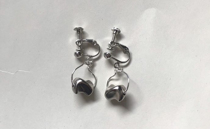 silver earring