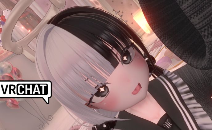 VRChat 起動画面サンプル