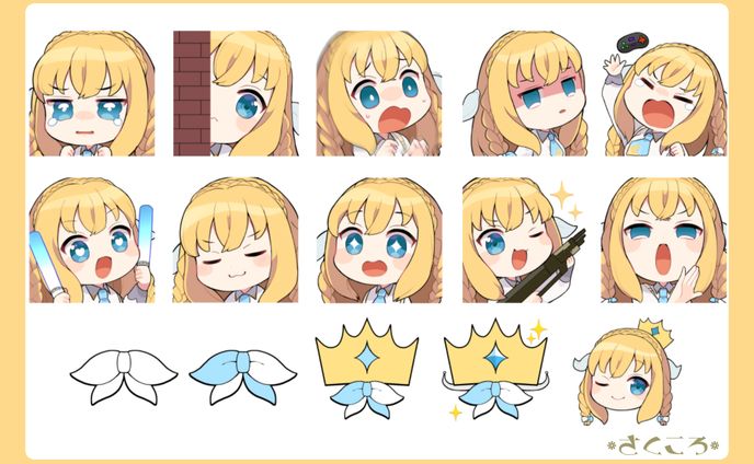Production kawaii メンバーシップスタンプ Isla Coleman様