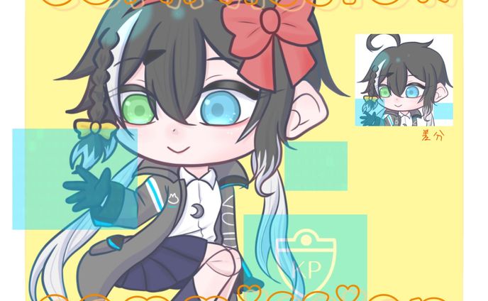 Vtuber 宮城野風弥さんKP駒②