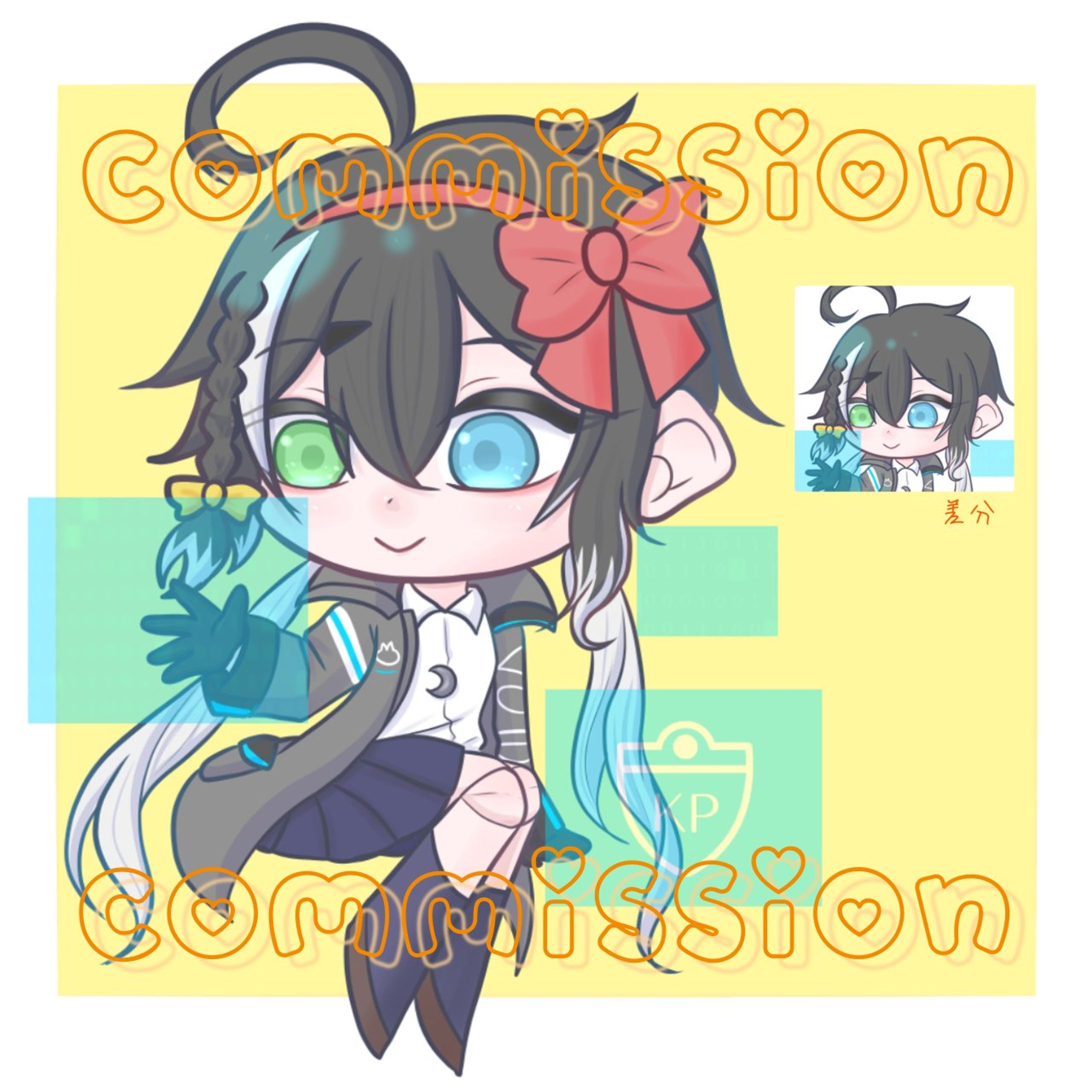 Vtuber 宮城野風弥さんKP駒②-1