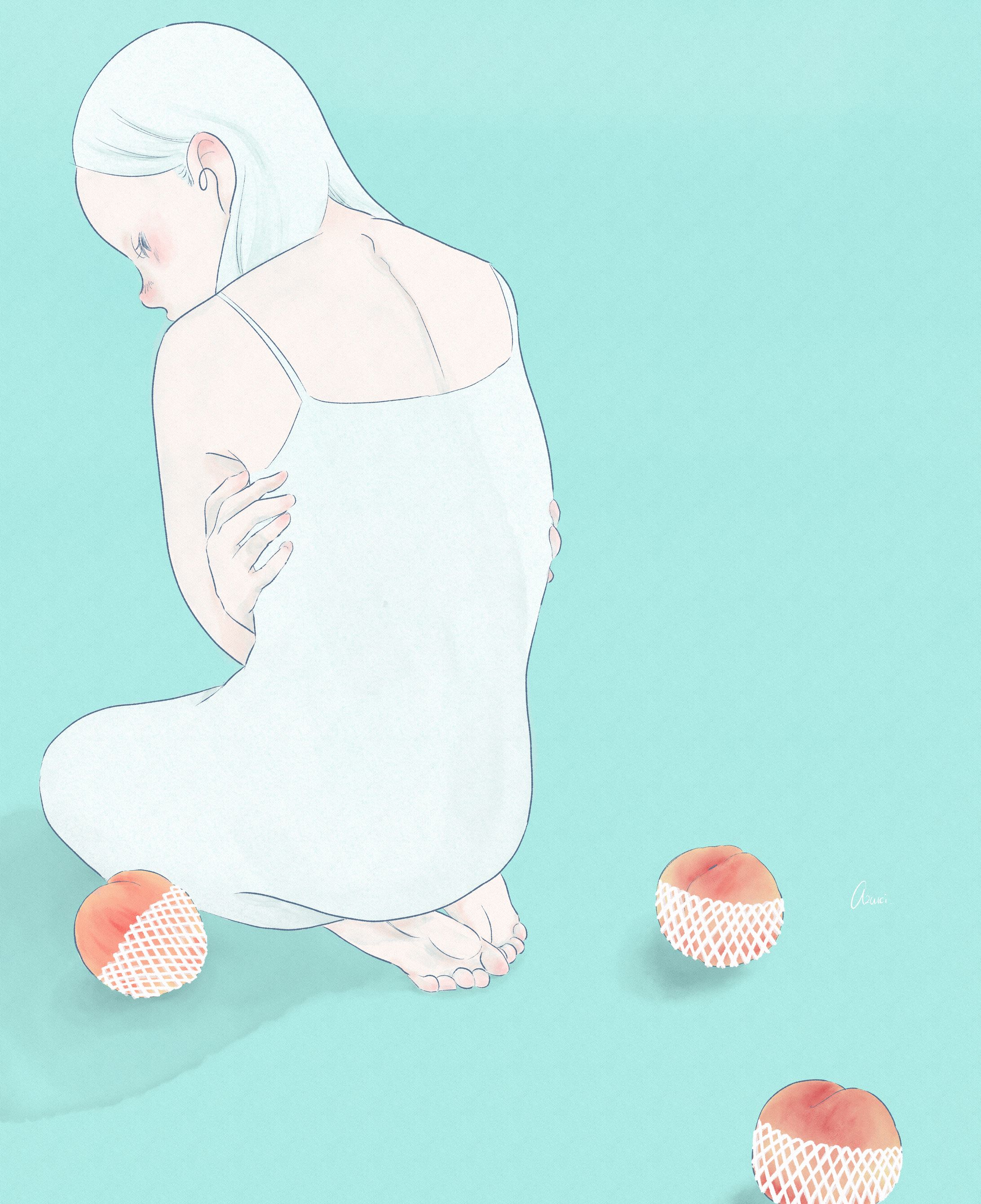 桃, peach-1