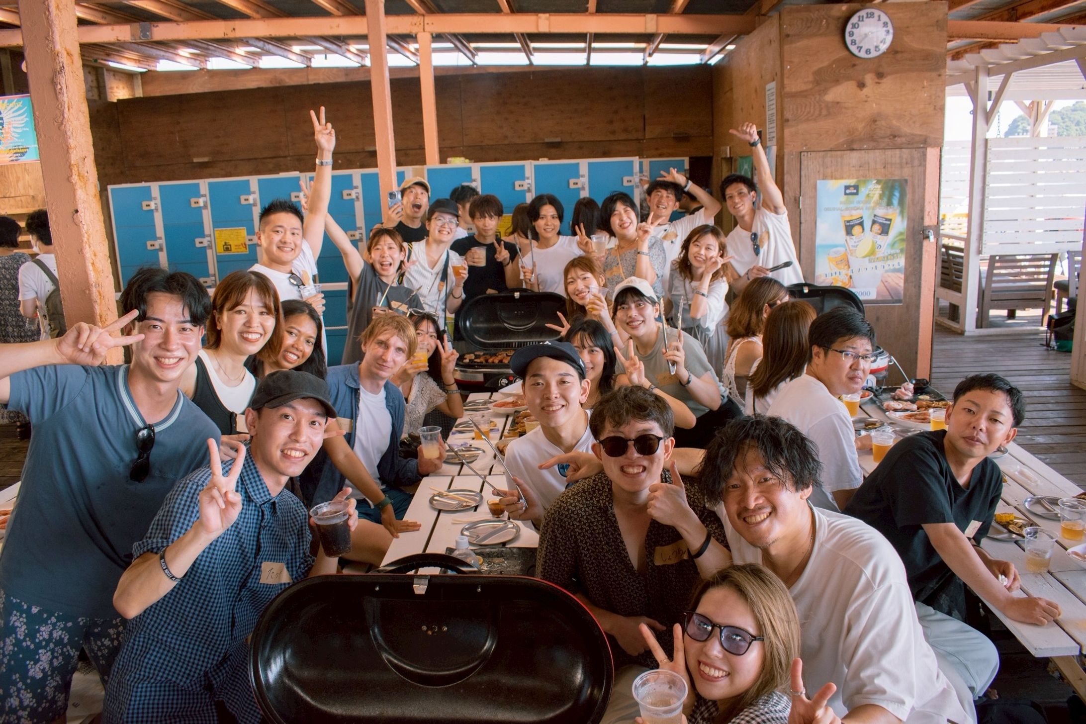 25/08 絆家シェアハウス合同湘南BBQ＠湘南-1