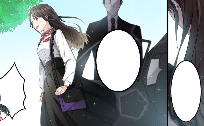 【漫画動画】アニメ好きな俺。ある日隣の席の子が車から出てくる所を目撃したのだが、見覚えのある顔で→俺「ファンです！」美人同級生「えぇ⁉︎」