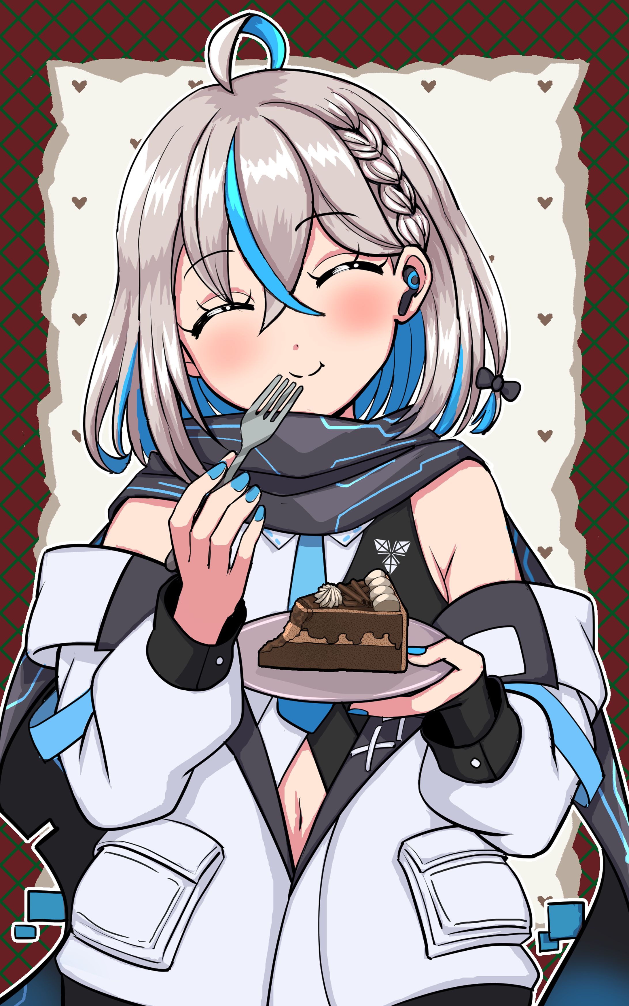 【イラスト】ハッピーバースデー&バレンタイン-1